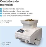 Safescan 1550 Contamonete - Alta capacità - Display LCD di facile lettura - Velocità di conteggio rapida - immagine 2