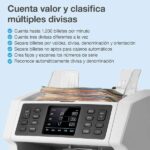 Safescan 2995-SX Contatrice di banconote - Elaborazione avanzata del contante - Classificazione per valuta, stato e contraffazioni - Funzioni per risparmiare tempo - immagine 3