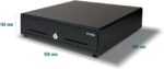 Safescan SD-3540 Cassetto portamonete - 8 scomparti per monete - 4 scomparti per banconote - fino a 1 milione di aperture - immagine 2