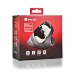 NGS Evo Moksha Mouse verticale ergonomico wireless USB 2400 dpi - 5 pulsanti - Tasti silenziosi - Colore nero - immagine 5