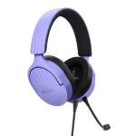 Trust GXT489 Fayzo Cuffie da gioco con microfono flessibile e rimovibile - Archetto regolabile - Comandi di facile accesso - Cavo da 1,2 m - Colore viola - immagine 4