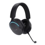 Trust GXT491 Fayzo Cuffie da gioco Bluetooth, USB 2,4 GHz - Illuminazione RGB - Microfono rimovibile - Archetto regolabile - Autonomia fino a 22 ore - Comandi di facile accesso - Colore nero - immagine 4