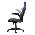 Trust GXT 703B Riye Sedia da gaming - Braccioli - Ruote in nylon - Pistone a gas classe 4 - Base in metallo - Peso massimo 140 kg - Colore nero/blu - immagine 4