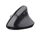 Trust Bayo+ Mouse ergonomico wireless ricaricabile - 2400 dpi - 6 pulsanti - Colore nero