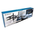 Unykach UK1280 Supporto a parete estensibile e articolato a doppio braccio per TV da 32"-55" - Peso massimo 50 kg - VESA massimo 400 x 400 mm - immagine 5