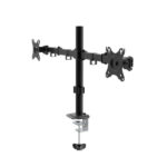 inclinabile ed estensibile - Gestione dei cavi - Peso massimo 10 kg per braccio - VESA 100x100 mm
