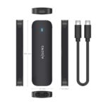 Aisens Box esterno M.2 (NGFF) ASM2-024B NVMe a USB3.2 GEN2 - Colore nero - immagine 4