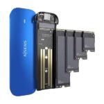 Aisens Box esterno M.2 (NGFF) ASM2-026Blu NVMe a USB3.2 GEN2 - Colore blu - immagine 3
