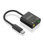 Aisens Convertitore USB-C ad Audio 48KHz - USB-C/M-2xJACK 3.5/H - 10cm - Colore Nero - immagine 2