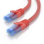 Cavo di rete RJ45 Cat.6 UTP AWG26 CCA Aisens - 1,0 m - Colore rosso - immagine 3