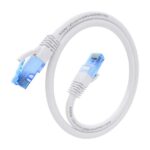Cavo di rete Aisens RJ45 Cat.6 UTP AWG26 CCA - 30 cm - Colore bianco - immagine 2