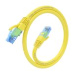 Cavo di rete RJ45 Cat.6 UTP AWG26 CCA Aisens - 25 cm - Colore giallo - immagine 2