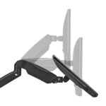 Aisens Supporto a parete PRO contrappeso girevole e inclinabile per monitor/TV 9 kg (3 perni - 1 braccio) da 17-32 - Colore nero - immagine 2