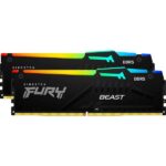 Kingston Fury Beast RGB Expo Memoria RAM DDR5 6000MT/s 32GB (2x16GB) CL30 DIMM - immagine 2