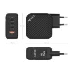 Caricabatterie GAN Aisens da 100 W - 3xUSB-C PD3.0 QC4.0 - 1xUSB-A QC3.0 - immagine 3