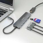 Aisens USB-C Dock 6 in 1 - USB-C a 1xHDMI - 2xUSB-A - 1xUSB-C PD 100W - 1xSD - 1xMicro SD - 15 cm - immagine 5