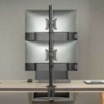 Aisens Supporto da tavolo Eco girevole e inclinabile per 2 monitor/TV 9 kg da 17-32 - immagine 4