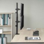 Aisens Supporto da tavolo Eco girevole e inclinabile per 2 monitor/TV 9 kg da 17-32 - immagine 5