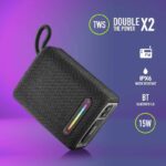 NGS Roller Furia 1 Altoparlante Bluetooth 15W TWS - Autonomia fino a 9 ore - Resistenza all'acqua IPX6 - Colore nero - immagine 4
