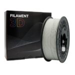 Filamento 3D PLA - Diametro 1,75 mm - Bobina da 2,5 kg - Colore grigio - immagine 4