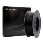 Filamento 3D PLA - Diametro 2,85 mm - Bobina da 1 kg - Colore nero - immagine 4