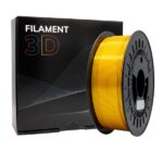 Filamento 3D PLA SILK - Diametro 1,75 mm - Bobina da 1 kg - Colore oro - immagine 4