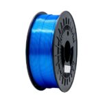 Filamento 3D PLA SILK - Diametro 1,75 mm - Bobina da 1 kg - Colore blu - immagine 3