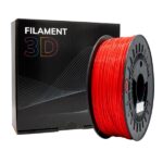 Filamento 3D PLA TOUGH - Diametro 1,75 mm - Bobina da 1 kg - Colore rosso - immagine 4