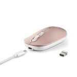 Mouse wireless ricaricabile multimodale e silenzioso NGS - 2 gusci di ricambio - 4 pulsanti - immagine 5