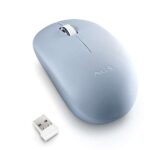 Mouse wireless NGS con tasti silenziosi - 2 pulsanti - Ambidestro - Colore blu - immagine 3