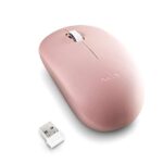 Mouse wireless NGS con tasti silenziosi - 2 pulsanti - Ambidestro - Colore rosa - immagine 3