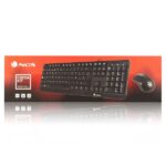 Kit tastiera multimediale e mouse con cavo NGS - QWERTY portoghese - 12 tasti multimediali - Colore nero - immagine 5
