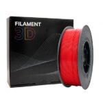 Filamento 3D ASA - Diametro 1,75 mm - Bobina da 1 kg - Colore rosso - immagine 4