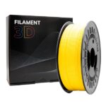 Filamento 3D PETG - Diametro 1,75 mm - Bobina da 1 kg - Colore giallo - immagine 4
