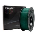 Filamento 3D PETG - Diametro 1,75 mm - Bobina 1 kg - Colore verde - immagine 4