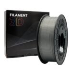 Filamento 3D PLA GLITTER - Diametro 1,75 mm - Bobina da 1 kg - Colore argento - immagine 4