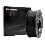 Filamento 3D PLA MATE - Diametro 1,75 mm - Bobina da 1 kg - Colore nero - immagine 4