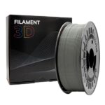 Filamento 3D PLA MATE - Diametro 1,75 mm - Bobina da 1 kg - Colore grigio scuro - immagine 4