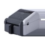 LAN - Risoluzione 203 dpi - Supporta rotoli continui linerless - Colore bianco/grigio