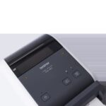 Brother TD-4420DNFC Stampante termica per etichette USB, LAN - Risoluzione 203 dpi - Supporta rotoli continui linerless - Colore bianco/grigio - immagine 4