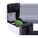 Brother TD-4550DNWBFC Stampante termica per etichette WiFi, Bluetooth, USB, LAN - Risoluzione 300 dpi - Supporta rotoli continui linerless - Colore bianco/grigio - immagine 5
