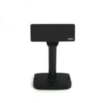 Approx Display cliente VFD per POS - Alfanumerico fluorescente - 20 caratteri e 2 righe - 3 altezze e rotazione 355º - Colore nero - immagine 2