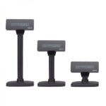 Approx Display cliente VFD per POS - Alfanumerico fluorescente - 20 caratteri e 2 righe - 3 altezze e rotazione 355º - Colore nero - immagine 3