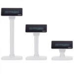 Approx Display cliente VFD per POS - Alfanumerico fluorescente - 20 caratteri e 2 righe - 3 altezze e rotazione 355º - Colore bianco - immagine 2