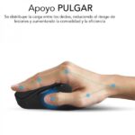 4 GHz 2400 dpi - 5 pulsanti - Uso destrorso - Colore nero