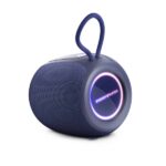 Energy Sistem Bloom Altoparlante Bluetooth - 18 ore di autonomia - Luci LED - Tecnologia True Wireless Stereo - IPX6 - Colore blu - immagine 5