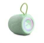Energy Sistem Bloom Altoparlante Bluetooth - 18 ore di autonomia - Luci LED - Tecnologia True Wireless Stereo - IPX6 - Colore verde - immagine 5