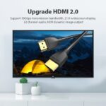Cavo HDMI maschio-HDMI maschio 2.0 4K portatile Vention - 2 m - Colore nero - immagine 3
