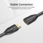 Cavo di prolunga HDMI femmina-femmina 4K 2.0 Vention - 0,50 m - Colore nero - immagine 4