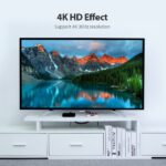 Vention Duplicatore HDMI maschio a 2xHDMI femmina - Colore oro - immagine 4